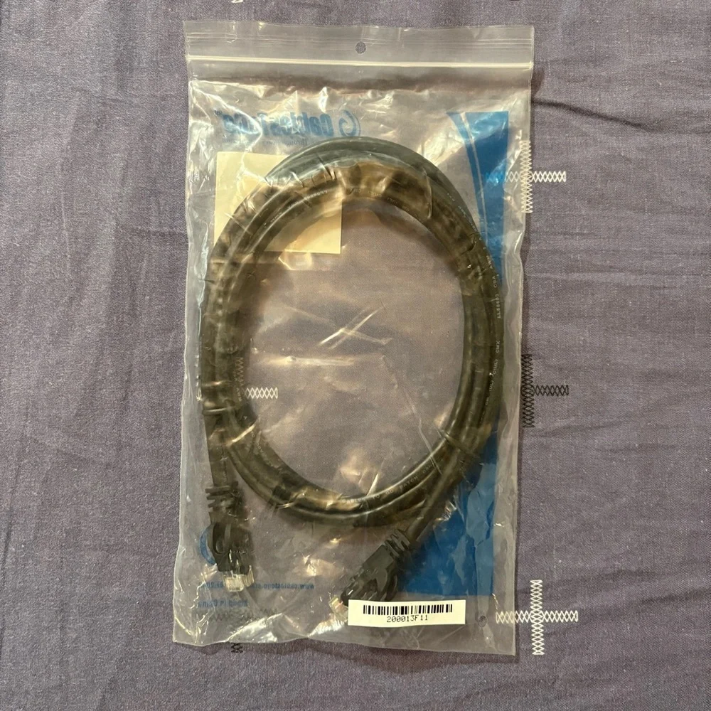 NEW Cables To Go Black Ethernet Cable